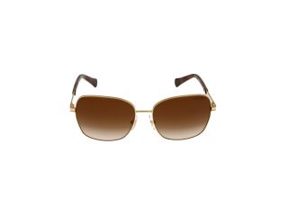 Óculos de sol Ralph Lauren 0RA4141 Dourados Retangular - 2