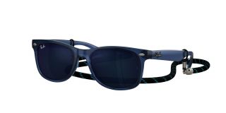 Óculos de sol Ray Ban Junior 0RJ9052S JUNIOR NEW WAYFARER Azul Quadrada - 1