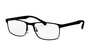 Óculos graduados Emporio Armani 0EA1112 Preto Retangular - 1