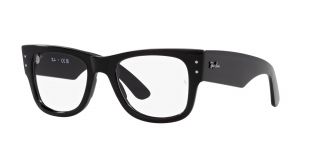 Óculos graduados Ray Ban 0RX0840V Preto Quadrada - 1