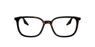 Óculos graduados Ray Ban 0RX5406 Castanho Quadrada - 2