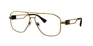 Óculos graduados Versace 0VE1287 Dourados Aviador - 1