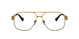 Óculos graduados Versace 0VE1287 Dourados Aviador - 2