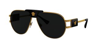 Óculos de sol Versace 0VE2252 Dourados Aviador - 1