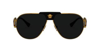 Óculos de sol Versace 0VE2252 Dourados Aviador - 2