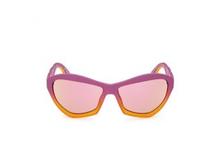 Óculos de sol Adidas OR0095 Rosa/Vermelho-Púrpura Quadrada - 2