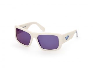 Óculos de sol Adidas OR0090 Branco Aviador - 1