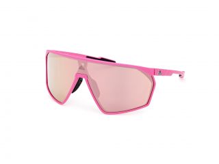 Óculos de sol Adidas SP0073 PRFM SHIELD Rosa/Vermelho-Púrpura Ecrã - 1