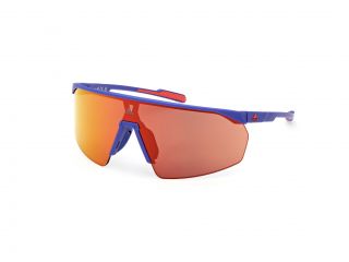 Óculos de sol Adidas SP0075 PRFM SHIELD Azul Ecrã - 1