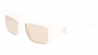 Óculos de sol Calvin Klein Jeans CKJ22635S Branco Retangular - 1