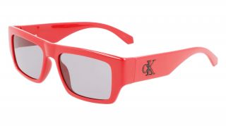 Óculos de sol Calvin Klein Jeans CKJ22635S Vermelho Retangular - 1