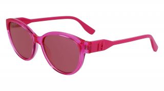 Óculos de sol Karl Lagerfeld KL6099S Rosa/Vermelho-Púrpura Borboleta - 1
