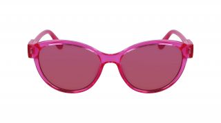 Óculos de sol Karl Lagerfeld KL6099S Rosa/Vermelho-Púrpura Borboleta - 2