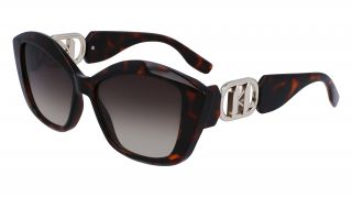 Óculos de sol Karl Lagerfeld KL6102S Castanho Quadrada - 1
