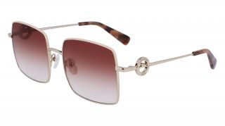 Óculos de sol Longchamp LO162S Dourados Quadrada - 1