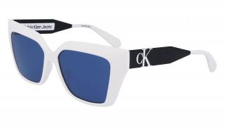 Óculos de sol Calvin Klein Jeans CKJ22639S Branco Borboleta - 1