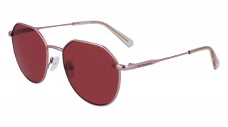 Óculos de sol Calvin Klein Jeans CKJ23201S Rosa/Vermelho-Púrpura Redonda - 1