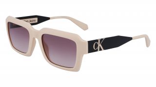 Óculos de sol Calvin Klein Jeans CKJ23604S Beige Retangular - 1