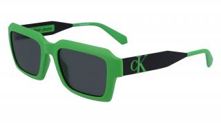 Óculos de sol Calvin Klein Jeans CKJ23604S Verde Retangular - 1