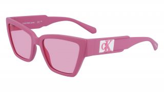 Óculos de sol Calvin Klein Jeans CKJ23624S Rosa/Vermelho-Púrpura Borboleta - 1