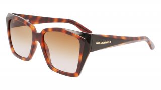 Óculos de sol Karl Lagerfeld KL6072S Castanho Quadrada - 1