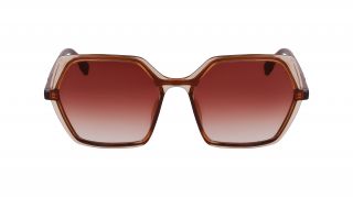 Óculos de sol Karl Lagerfeld KL6083S Castanho Quadrada - 2