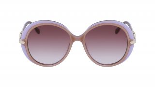 Óculos de sol Karl Lagerfeld KL6084S Beige Redonda - 2