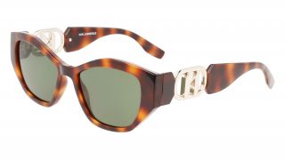Óculos de sol Karl Lagerfeld KL6086S Castanho Quadrada - 1