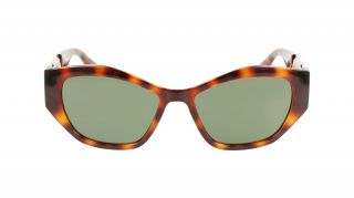 Óculos de sol Karl Lagerfeld KL6086S Castanho Quadrada - 2