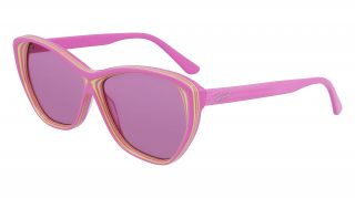 Óculos de sol Karl Lagerfeld KL6103S Rosa/Vermelho-Púrpura Borboleta - 1