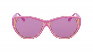 Óculos de sol Karl Lagerfeld KL6103S Rosa/Vermelho-Púrpura Borboleta - 2