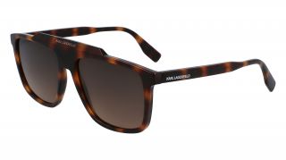 Óculos de sol Karl Lagerfeld KL6107S Castanho Aviador - 1