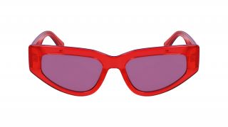 Óculos de sol Calvin Klein Jeans CKJ23603S Vermelho Borboleta - 2
