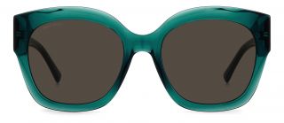 Óculos de sol Jimmy Choo LEELA/S Verde Quadrada - 2