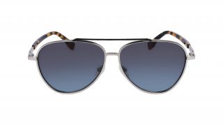 Óculos de sol Karl Lagerfeld KL344S Prateados Aviador - 2