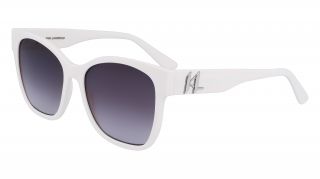 Óculos de sol Karl Lagerfeld KL6087S Branco Quadrada - 1