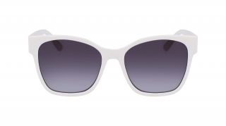 Óculos de sol Karl Lagerfeld KL6087S Branco Quadrada - 2