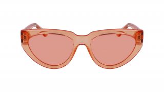 Óculos de sol Karl Lagerfeld KL6100S Laranja Borboleta - 2