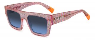 Óculos de sol Missoni MIS 0129/S Rosa/Vermelho-Púrpura Quadrada - 1