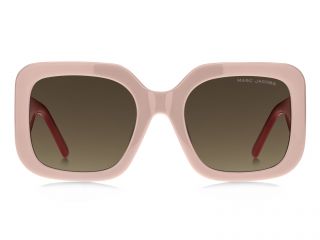 Óculos de sol Marc Jacobs MARC 647/S Rosa/Vermelho-Púrpura Quadrada - 2