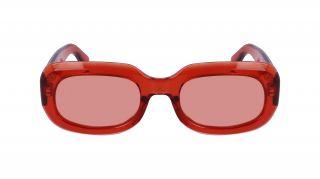 Óculos de sol Longchamp LO716S Laranja Quadrada - 2