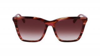 Óculos de sol Longchamp LO719S Vermelho Quadrada - 2
