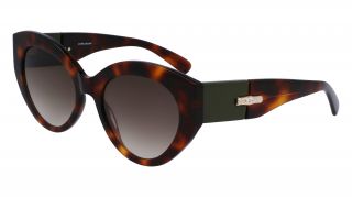 Óculos de sol Longchamp LO722S Castanho Borboleta - 1