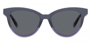 Óculos de sol LOVE MOSCHINO MOL051/CS Azul Borboleta - 2