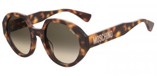 Óculos de sol MOSCHINO MOS126/S Castanho Redonda - 1