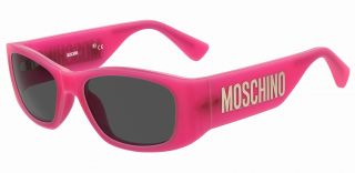 Óculos de sol MOSCHINO MOS145/S Rosa/Vermelho-Púrpura Retangular - 1