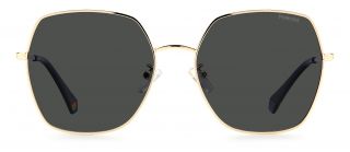 Óculos de sol Polaroid PLD 6178/G/S Dourados Quadrada - 2