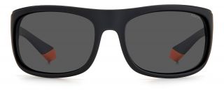 Óculos de sol Polaroid PLD 2125/S Preto Retangular - 2