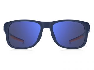 Óculos de sol Tommy Hilfiger TH 1913/S Azul Retangular - 2