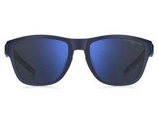 Óculos de sol Tommy Hilfiger TH 1951/S Azul Retangular - 2